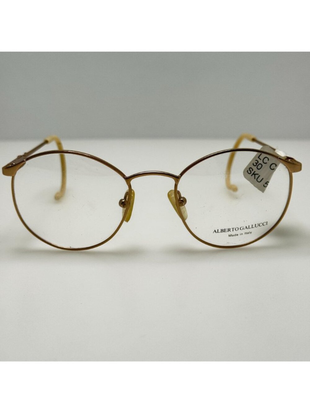 Alberto Gallucci AG 1/CC 01/1 Eyeglasses Eye Glasses Frames 50-19-160 - Picture 3 of 6